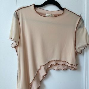 PRINCESS POLLY asymmetrical top